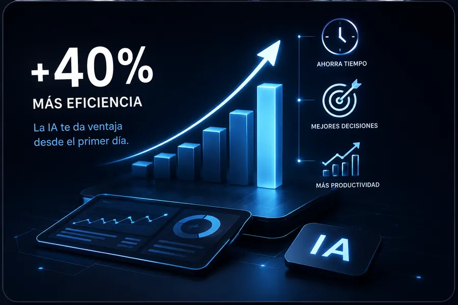 40% más eficiente con IA
