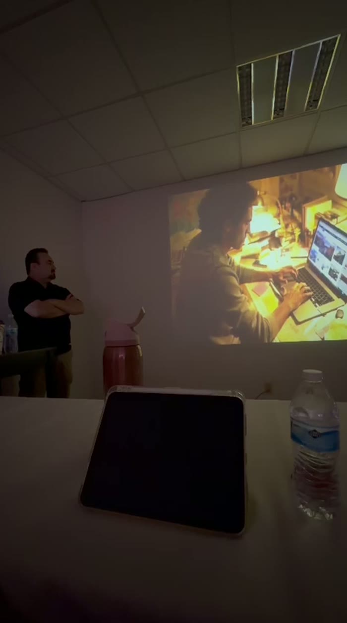 Video de la clase proyectado
